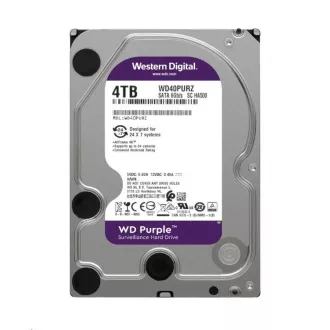 WD PURPLE WD43PURZ 4TB, SATA III 3,5", 256MB, 175MB/s, geräuscharm, CMR WD PURPLE WD43PURZ 4TB, SATA III 3,5", 256MB, 175MB/s, geräuscharm, CMR