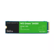 WD GREEN NVMe SSD 250GB PCIe SN350, Gen3 8GB/s, (R:2400/W:900 MB/s)