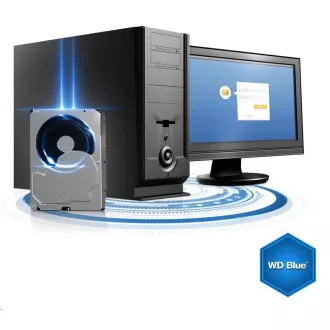 WD BLUE WD10EARZ 1TB, SATA III 3,5", 64MB 5400RPM, 150MB/s, CMR WD BLUE WD10EARZ 1TB, SATA III 3,5", 64MB 5400RPM, 150MB/s, CMR