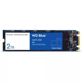 WD BLUE SSD 3D NAND WDS200T3B0B 2TB SA510 Powered by SanDisk, M.2 SATA, (R:560, W:530MB/s) WD BLUE SSD 3D NAND WDS200T3B0B 2TB SA510 Powered by SanDisk, M.2 SATA, (R:560, W:530MB/s)