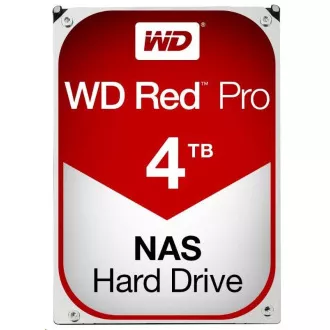 WD RED Pro NAS WD4005FFBX 4TB, SATA III 3,5", 256MB 7200RPM, 217MB/s, CMR WD RED Pro NAS WD4005FFBX 4TB, SATA III 3,5", 256MB 7200RPM, 217MB/s, CMR