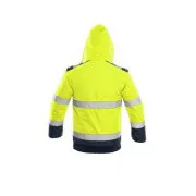 Jacke CXS LUTON, Warnjacke, Herren, gelb-blau, Größe M
