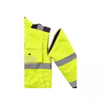 LUTON Jacke, gelb-blau, Größe 4XL