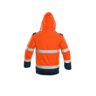 Jacke CXS LUTON, Warnjacke, Herren, orange-blau, Größe L Jacke CXS LUTON, Warnjacke, Herren, orange-blau, Größe L