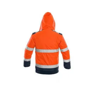 Jacke CXS LUTON, Warnjacke, Herren, orange-blau, Größe XL Jacke CXS LUTON, Warnjacke, Herren, orange-blau, Größe XL