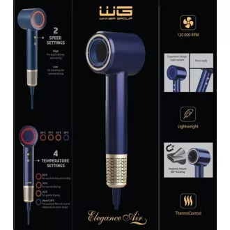 WG - Haartrockner WG Elegance Air, 1600W, blau WG - Haartrockner WG Elegance Air, 1600W, blau