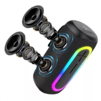 WG - Bluetooth-Lautsprecher WG AirFlex PureBeats, 40W, TWS, LED, schwarz WG - Bluetooth-Lautsprecher WG AirFlex PureBeats, 40W, TWS, LED, schwarz