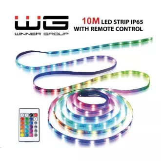 WG - LED-Streifen WG10, 10 Meter, mit Treiber, IP 65, mit Netzadapter