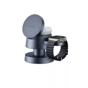 WG - Kabelloses Ladegerät 4in1 Mush8oom, Lampe, grau