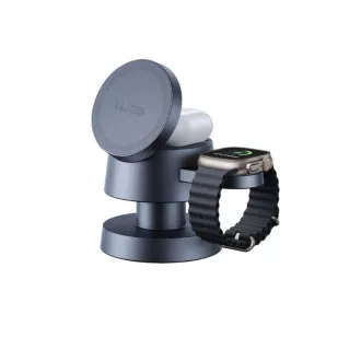 WG - Kabelloses Ladegerät 4in1 Mush8oom, Lampe, grau WG - Kabelloses Ladegerät 4in1 Mush8oom, Lampe, grau