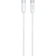 WG – Datenkabel Typ C auf Typ C, 2 Meter, 3 A, 60 W, weiß