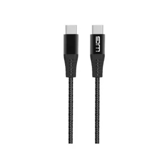 WG - Typ-C auf Typ-C Datenkabel, 2 Meter, schwarz WG - Typ-C auf Typ-C Datenkabel, 2 Meter, schwarz