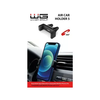 WG - Autohalterung WG 5, universal, ausziehbar, schwarz
