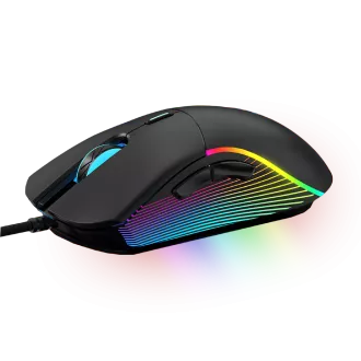 WG - WG Chameleon III., RGB-LED-Gaming-Maus, schwarz WG - WG Chameleon III., RGB-LED-Gaming-Maus, schwarz