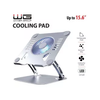 WG - Laptop-Kühlkissen, 15, 6", silber WG - Laptop-Kühlkissen, 15, 6", silber