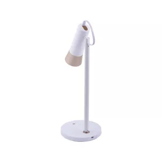 WG - Led-Lampe WG Jolly, 2in1, wiederaufladbar, weiß
