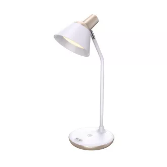 WG - Led-Lampe mit drahtloser Aufladung WG Karel, weiß