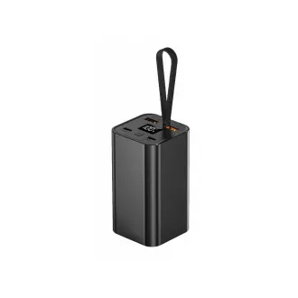 WG - Power Bank 20000 mAh, USB-C PD 18W USB-A QC 3.0 22.5W, WG Medusa, schwarz WG - Power Bank 20000 mAh, USB-C PD 18W USB-A QC 3.0 22.5W, WG Medusa, schwarz