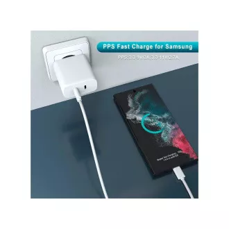 WG - Netzwerk-Ladegerät 2x USB-C 50W, 1x USB-C PD 30W   1x USB-C PD 20W, weiß