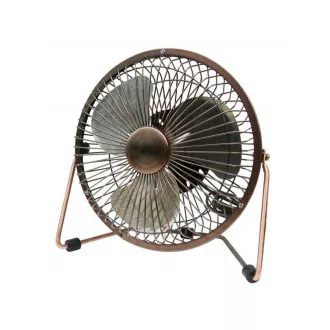 WG - USB-Mini-Ventilator 6 Zoll, bronze WG - USB-Mini-Ventilator 6 Zoll, bronze