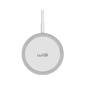 WG - Drahtloses Ladegerät FAST MAGNET 15W, rund, weiß