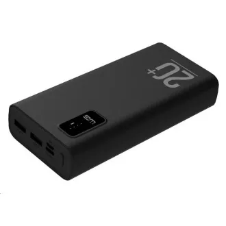 WG - Power Bank 20000 mAh, USB-C PD 20W USB-A QC 3.0 22.5W, schwarz WG - Power Bank 20000 mAh, USB-C PD 20W USB-A QC 3.0 22.5W, schwarz