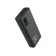 WG - Power Bank 30000 mAh, USB-C PD 20W, schwarz