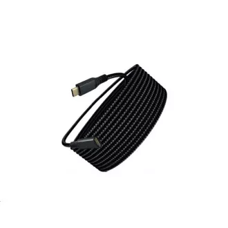 WG - USB-C (Stecker) auf USB-C (Buchse) Verlängerungskabel, 2 Meter, Nylongeflecht, schwarz WG - USB-C (Stecker) auf USB-C (Buchse) Verlängerungskabel, 2 Meter, Nylongeflecht, schwarz