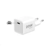WG - GaN 1x USB-C, PD 20W, 5V-9V-12V, weiß