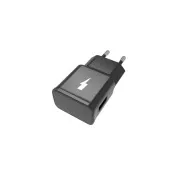 WG - Netzwerk-Ladegerät Fast 1x USB-A, Schnellladung 3.0, 5V-9V-12V, schwarz