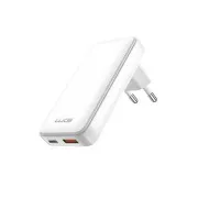 WG - GaN Netzwerk Ladegerät 2x USB, 1x USB-C 30W   1x USB-A 18W, weiß