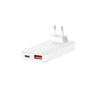 WG - GaN Netzwerk Ladegerät 2x USB, 1x USB-C 30W   1x USB-A 18W, weiß