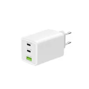 WG - GaN 100W Netzladegerät, 3x USB, 1x USB-A   2x USB-C, weiß