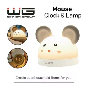 WG - Lampe Uhr Wecker WG Maus WG - Lampe Uhr Wecker WG Maus
