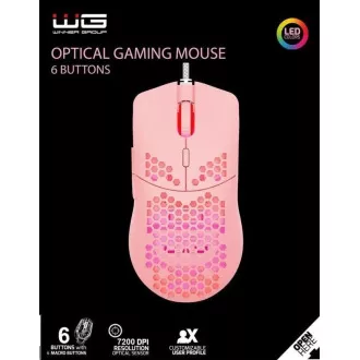 WG - Gaming-Maus mit Kabel WG2 / rosa WG - Gaming-Maus mit Kabel WG2 / rosa