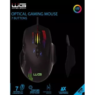 WG - Gaming-Maus mit Kabel WG1 / schwarz WG - Gaming-Maus mit Kabel WG1 / schwarz