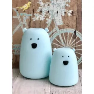 Rabbit & Friends Teddybär Touch Lampe | Blau