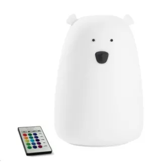 Rabbit & Friends Touch Lampe Teddybär mit Steuerung | Weiß Rabbit & Friends Touch Lampe Teddybär mit Steuerung | Weiß