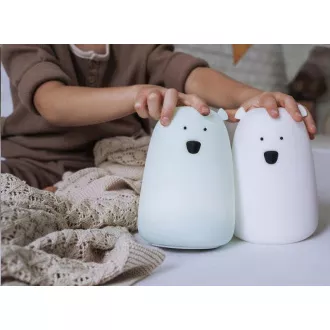 Rabbit & Friends Touch Lampe Teddybär mit Steuerung | Weiß Rabbit & Friends Touch Lampe Teddybär mit Steuerung | Weiß