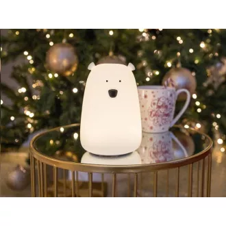 Rabbit & Friends Touch Lampe Teddybär mit Steuerung | Weiß Rabbit & Friends Touch Lampe Teddybär mit Steuerung | Weiß
