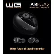WG - Bluetooth-Kopfhörer WG AirFlex 5, ENC, Qi-Unterstützung, schwarz