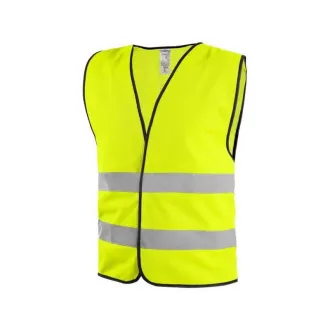 Reflexweste GUSTAV, gelb, Gr. 2XL / 3XL Reflexweste GUSTAV, gelb, Gr. 2XL / 3XL