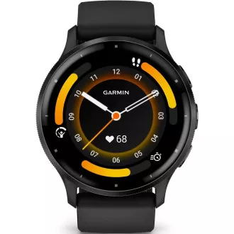 Garmin Venu® 3, Schiefer/Schwarz, Silikonband Garmin Venu® 3, Schiefer/Schwarz, Silikonband