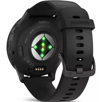 Garmin Venu® 3, Schiefer/Schwarz, Silikonband Garmin Venu® 3, Schiefer/Schwarz, Silikonband