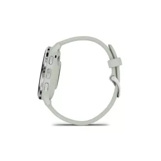 Garmin Venu® 3S, Silber/Salbei grau, Silikonband