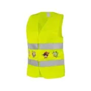 Weste CXS TEDDY, Warnweste, für Kinder, gelb, Größe XS
