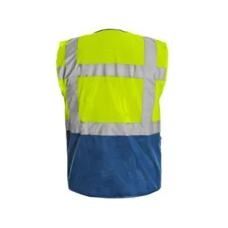 BOLTON Warnweste, gelb-blau, Gr. 2XL BOLTON Warnweste, gelb-blau, Gr. 2XL