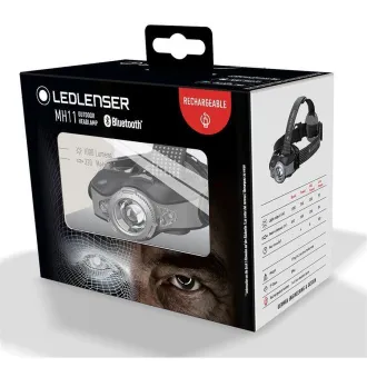 Ledlenser MH11 Kopftaschenlampe, grau