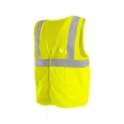 DORSET Weste, Warnung, Netz, gelb, Gr. 2XL / 3XL