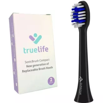 TrueLife SonicBrush Compact Köpfe Schwarz Whiten TrueLife SonicBrush Compact Köpfe Schwarz Whiten